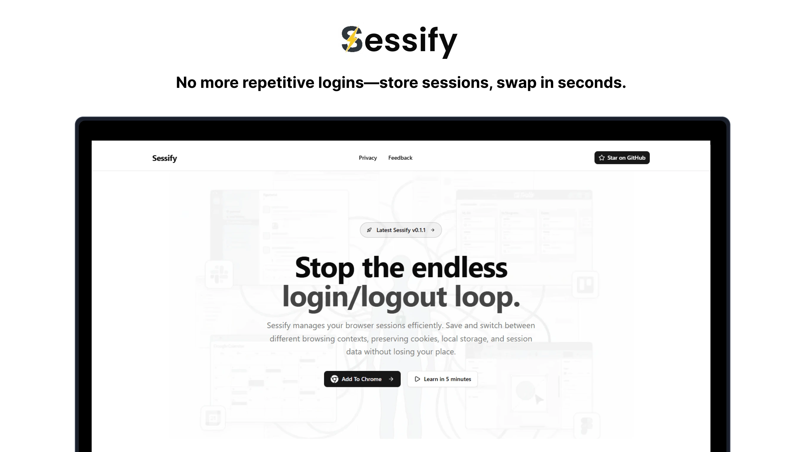 Sessify Browser Extension Sessify Browser Extension